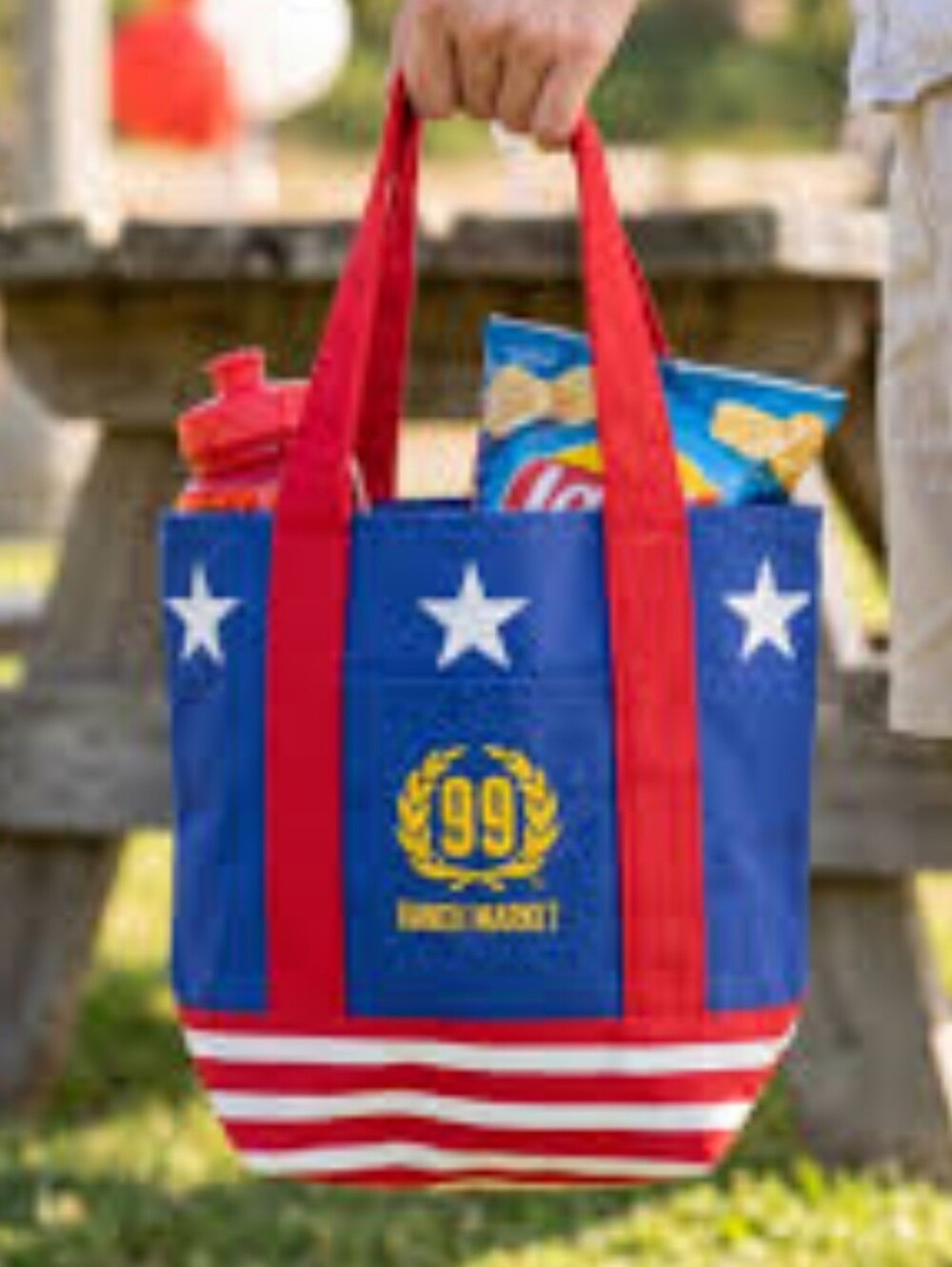 99 Ranch Market Mini Stars & Stripes Tote